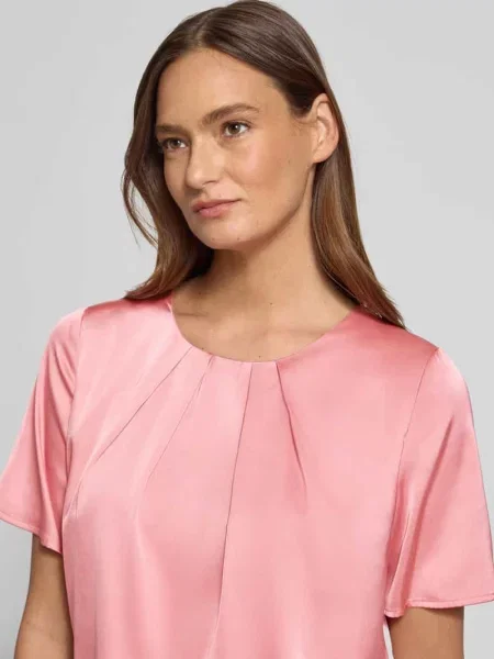 Bluzka w kroju regular fit z okrągłym dekoltem i rękawem o dł. Christian Berg Woman Selection