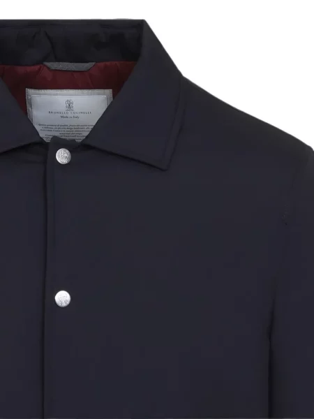 Geacă Brunello Cucinelli albastru