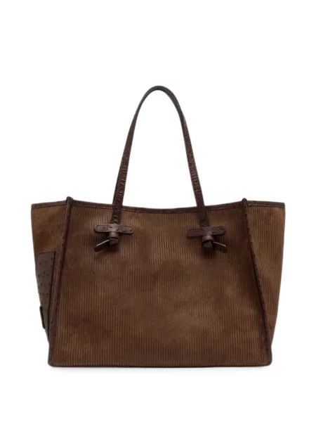 Geantă shopper Gianni Chiarini din piele maro