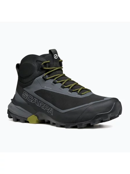 Трекінгові черевики SCARPA Ribelle Cross 2 GTX black/olive чорні