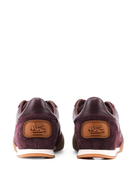 Sneakerși Etro cu model paisley violet