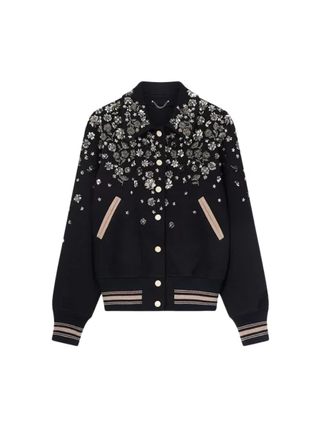 Kurtka bomber Golden Goose wełniany niebieski