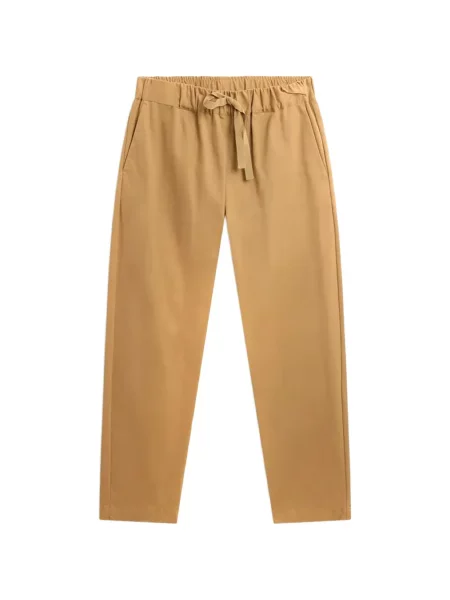 Pantaloni Semicouture cu cordon maro