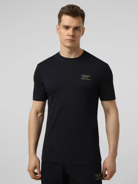 Футболка віскоза/поліамід синій