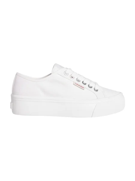 Teniși Calvin Klein Jeans alb