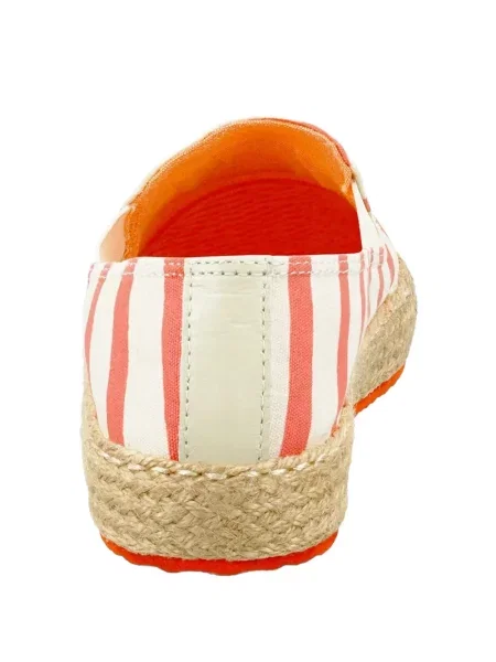 Csíkos espadrilles Gant fehér