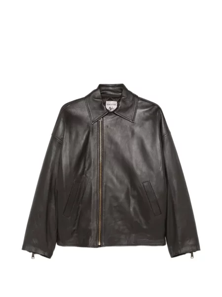 Geanta de piele Semicouture maro