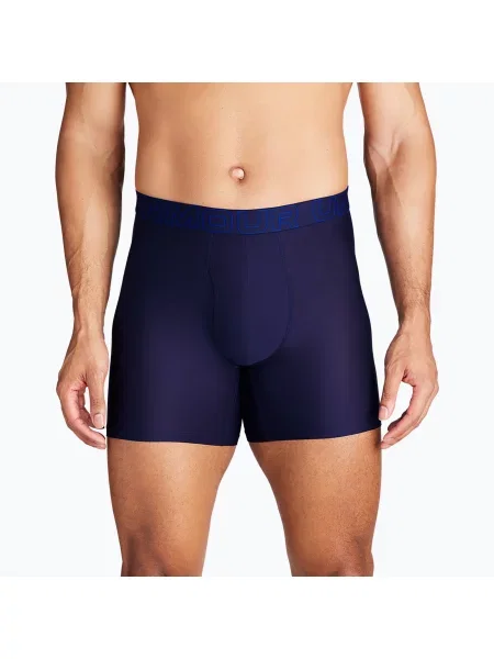 Férfi boxeralsó Under Armour Perf Tech Mesh 3 pár midnight navy. Méret: S sötétkék