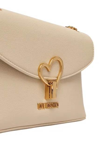 LOVE MOSCHINO Ročna torba Écru bež
