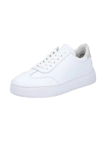 Sneakersy Rieker skórzane białe