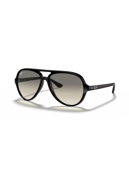 Okulary przeciwsłoneczne Ray-Ban Cats Classic black/light grey gradient czarne