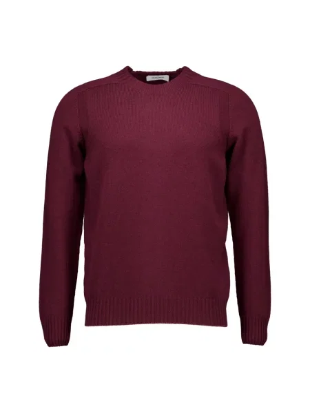 Sweter Gran Sasso wełniany czerwony