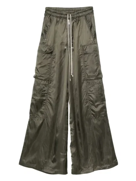 Húzózsinór cargo nadrág Rick Owens zöld