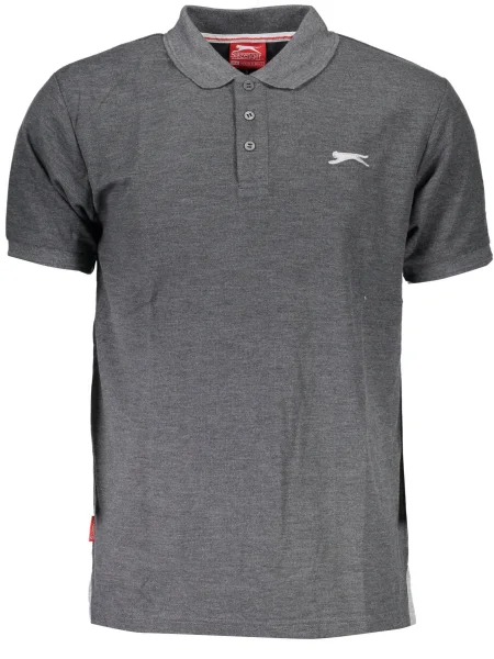 Scurt tricou polo Slazenger cu mâneci scurte gri