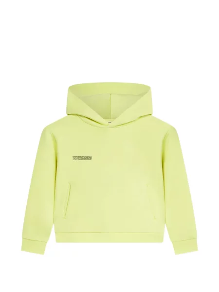 Bluza z kapturem dziecięca Pangaia zielona