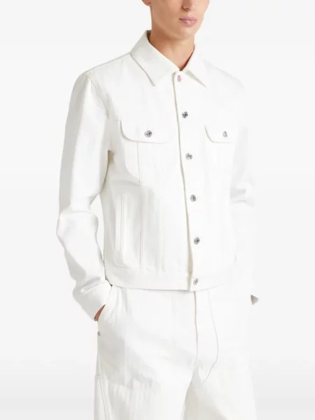 Džínová bunda Givenchy bílá