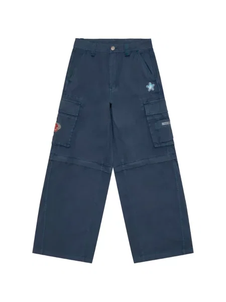 Pantaloni cargo Aape By A Bathing Ape albastru