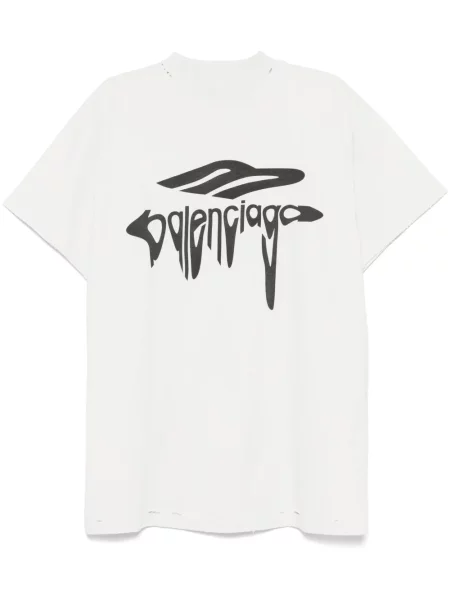 Tricou Balenciaga gri