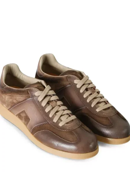 Sneakerși Santoni maro