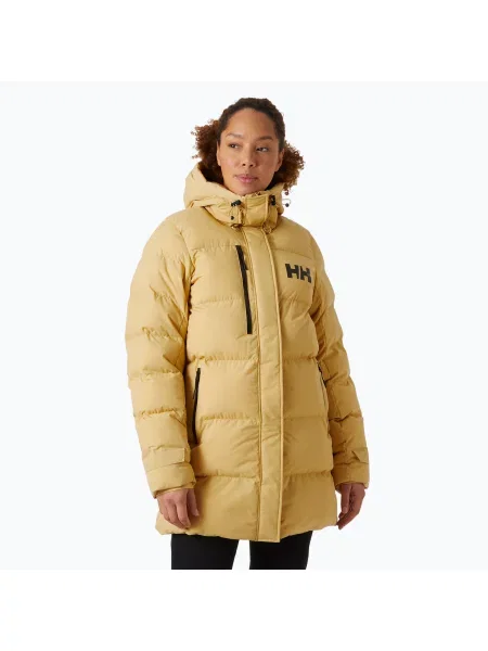 Dámský kabát Helly Hansen Adore Puffy Parka sand žlutá