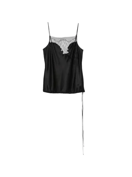 Maiou Carine Gilson din satin negru