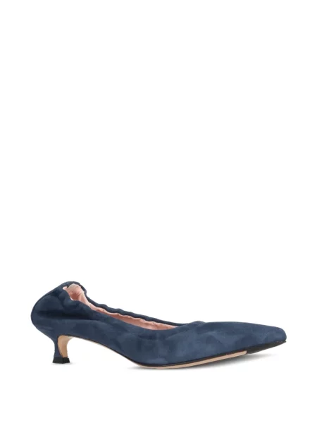 Pantofi cu toc La Rose albastru