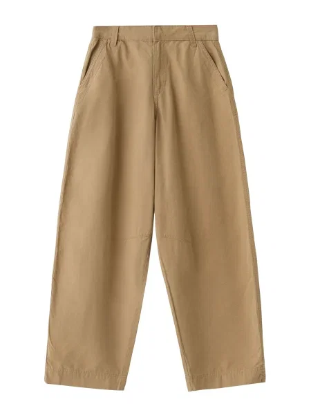 Bershka Kalhoty velbloudí