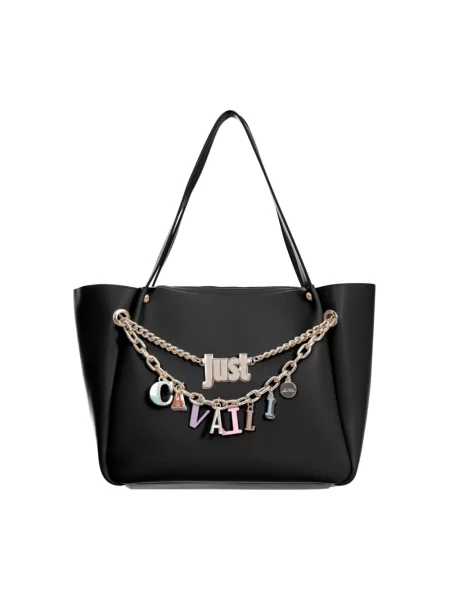 Shopperka Just Cavalli czarna