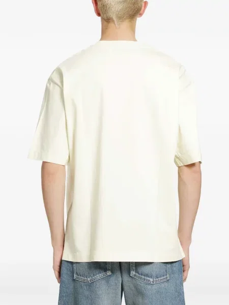 Tricou Off-white cu imagine alb