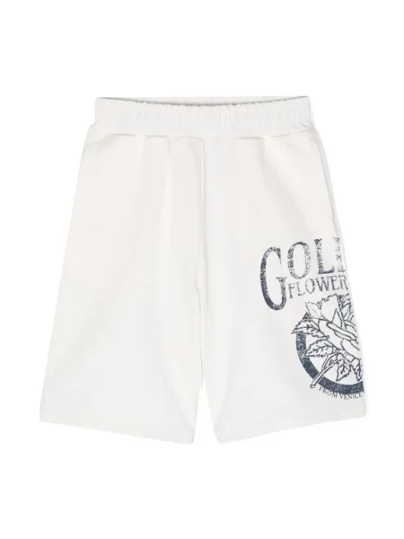 Szorty dziecięce Golden Goose białe