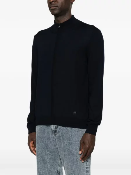 Pulover Corneliani tricotate albastru