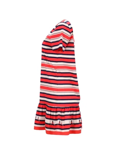 Prugasta odgovarati haljina Marc By Marc Jacobs crvena