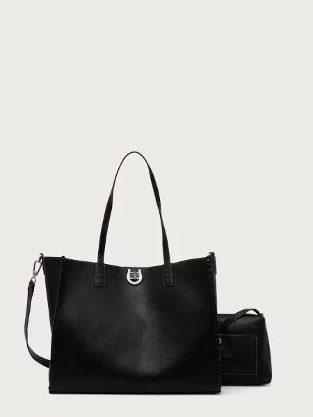 U.S. Polo Assn. geantă shopper pentru femei cu imitație de piele MIDDLETON negru