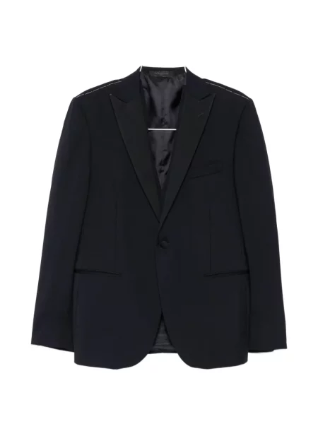 Costum Corneliani cu rever albastru