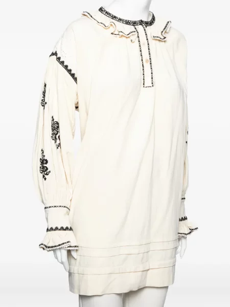 Rochie mini Marant Etoile cu broderie de costum