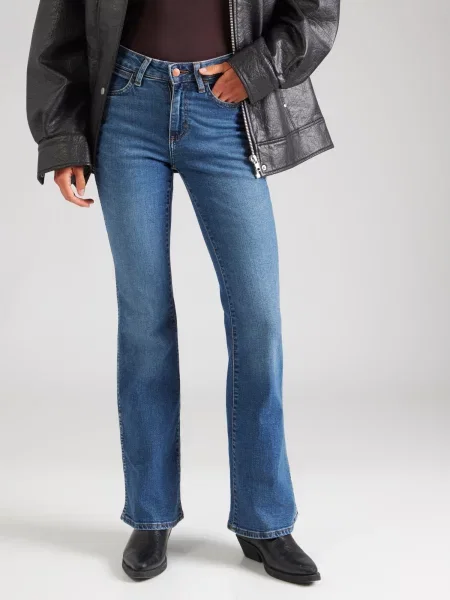 WRANGLER Džínsy MONTANA SPARROW denim modrá