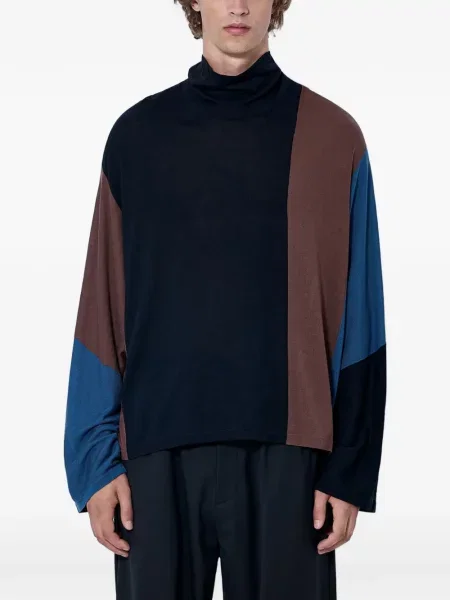 Pulover Kiko Kostadinov asimetric negru