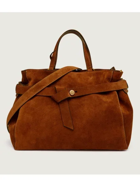 GIANNI CHIARINI Geantă shopper Miranda | piele întoarsă