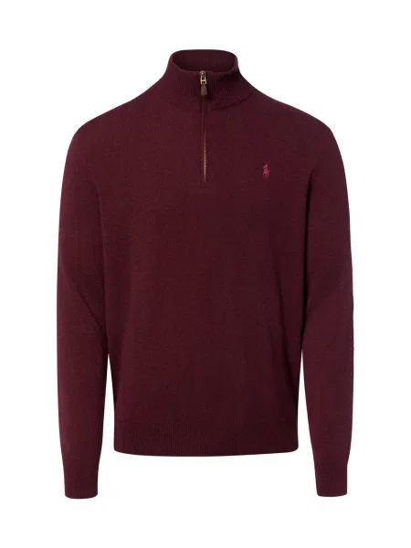 Polo Ralph Lauren Sweter Bordowy czerwona