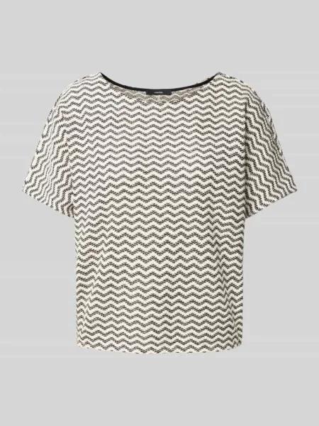 T-shirt z fakturowanym wzorem Someday czarna
