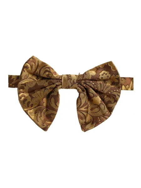 Krawat Dolce And Gabbana brązowy