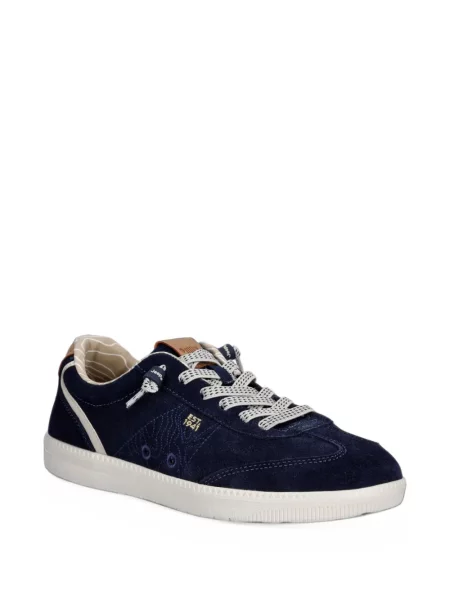 Sneakerși Jeep cu broderie albastru