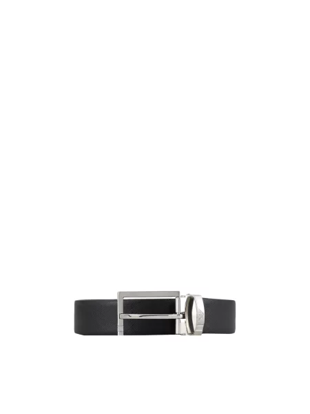 Pasek Emporio Armani czarny