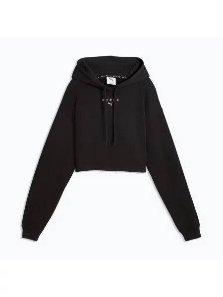 Bluză de trekking pentru femei PUMA Hyrox Heavyweight Hoodie black negru