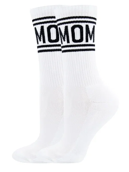 EWERS Șosete sport MOM negru alb