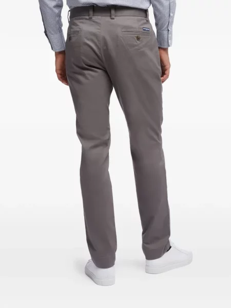 Keprové chinos Brooks Brothers šedé