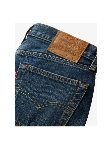 Szerokie jeansy Levi's niebieskie