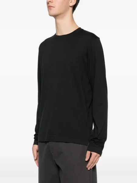 Tricou Fedeli lung negru