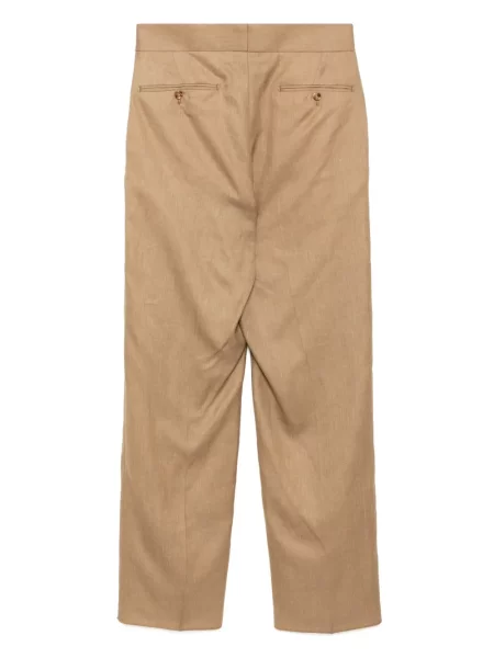 Pantaloni chino Lardini maro
