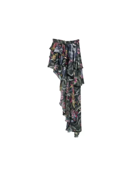 Spódnica midi Just Cavalli z nadrukiem
